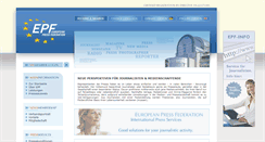 Desktop Screenshot of ep-fed.org